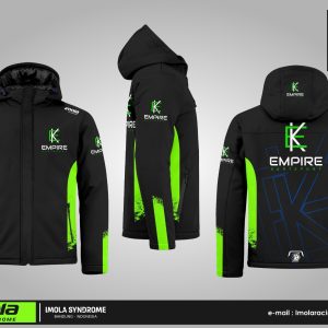 Empire Kartsport Winter Jacket - Black Green