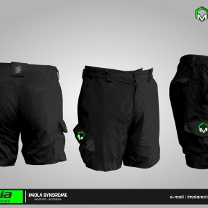 GMM Motorsport Short Pant - Black White Green