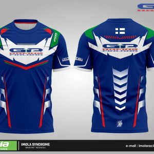 GP Racing Jersey - Blue White Green Red