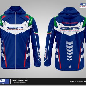 GP Racing Softshell Jacket - Blue White Green Red