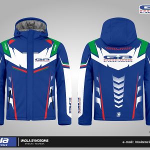GP Racing Winter Jacket - Blue White Green Red