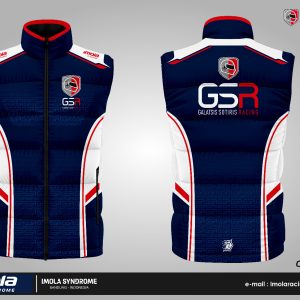 Galatsis Sotiris Racing Gillet Vest - Blue White Red