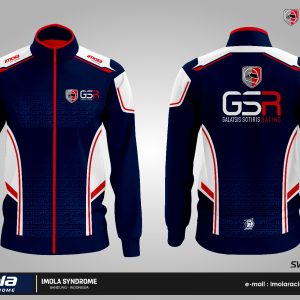 Galatsis Sotiris Racing Jacket - Blue White Red