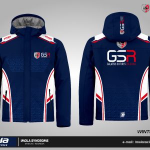 Galatsis Sotiris Racing Winter Jacket - Blue White Red