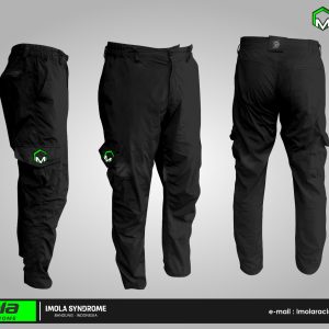 GMM Motorspot Long Cargo Pant - Black