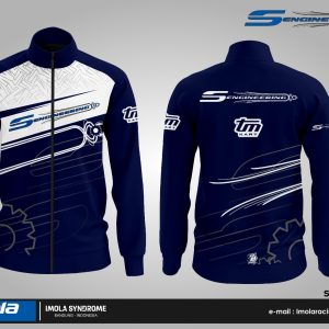 S Engineering Jacket – Blue White