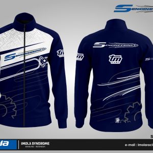 S Engineering Jacket – Blue White
