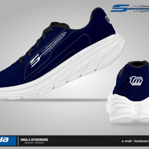 S Engineering Shoes – Blue White