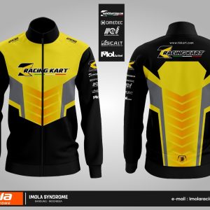TK Racing Kart Jacket - Yellow Black Grey