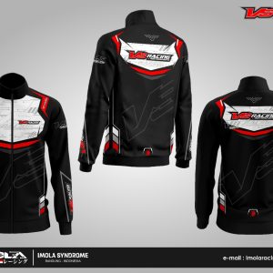 VS Racing Motorsports Jacket - Black White Red
